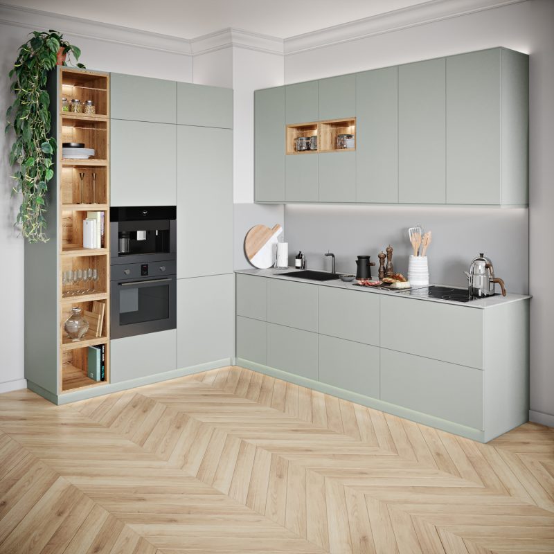 Keukenfronten Aluminium (M80000 HG) Pfleiderer