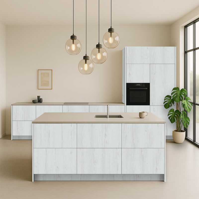 Keukenfronten Anderson Pine White (R55011 Ru) Voor Ikea Metod