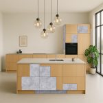 Keukenfronten Bellato Grijs (F76044 ML) voor IKEA Metod