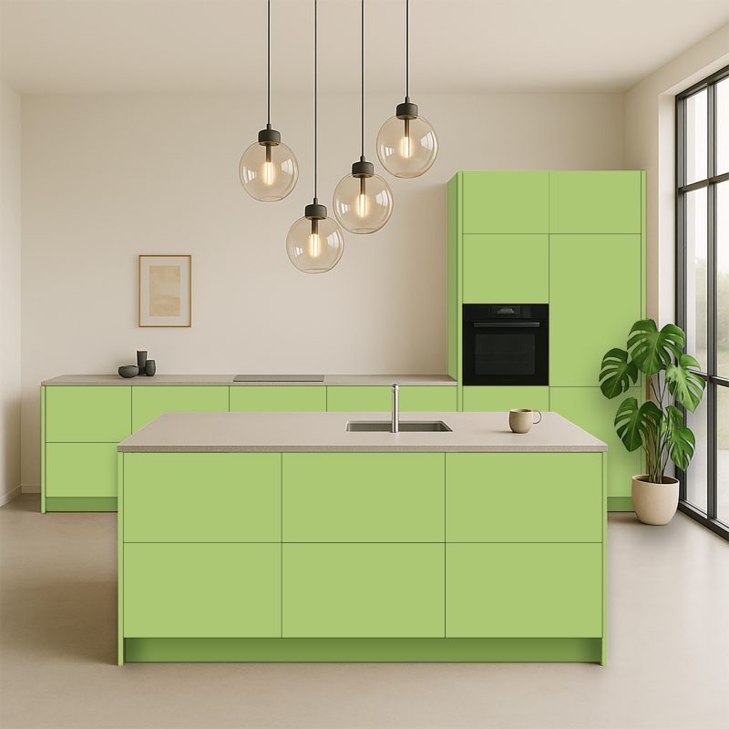 Keukenfronten Chartreuse (U19508 Sd) Voor Ikea Metod