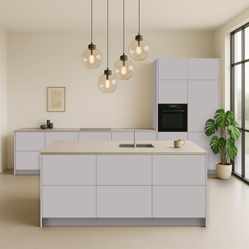 Keukenfronten Dolfijngrijs (U12044 Sd) Voor Ikea Metod