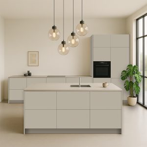 Keukenfronten Kiezelgrijs voor Ikea Metod (U201 ST9)