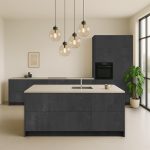 Keukenfronten Ferro Zwart (F79934 CR) voor IKEA Metod