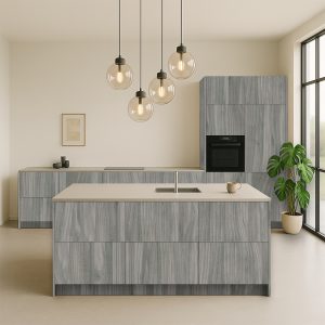 Keukenfronten Glamour Wood Licht (R48005 NW) voor IKEA Metod