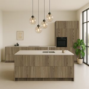 Keukenfronten Iep Salisbury Grijs (R37017 NW) voor IKEA Metod