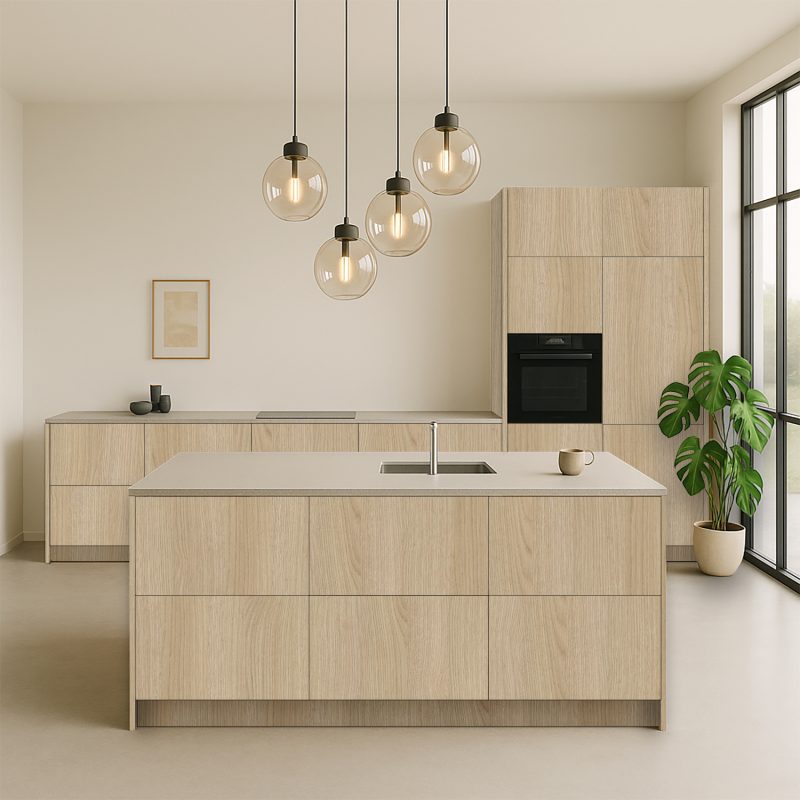 Keukenfronten Eiken Lindberg (R20021 Ml) Voor Ikea Metod