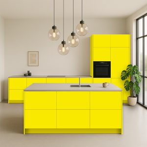 Keukenfronten Zinkgeel (U15194 SD) voor IKEA Metod