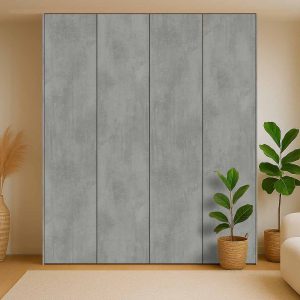 Kastdeuren op maat Maloja Grijs voor IKEA PAX (DecoLegno FB11)