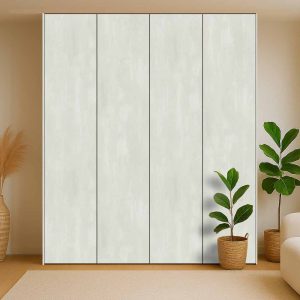 Kastdeuren op maat Concreta Wit – Off White voor IKEA PAX (DecoLegno FB70)