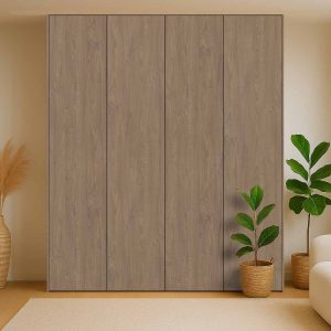 Kastdeuren op maat Sherwood Bruin voor IKEA PAX (DecoLegno S076)