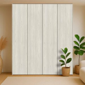 Kastdeuren op maat Esperia Wit – Off White voor IKEA PAX (DecoLegno S138)