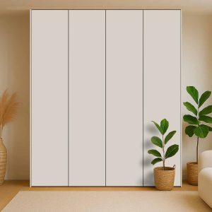 Kastdeuren op maat DECObasic Grijs voor IKEA PAX (DecoLegno U110)