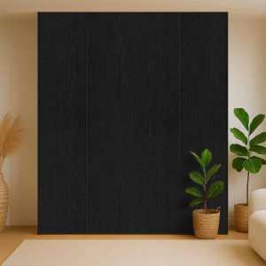 Kastdeuren op maat Quercia Zwart voor IKEA PAX (DecoLegno U129)