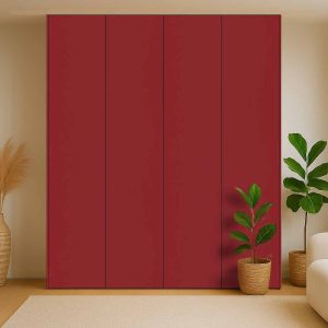 Kastdeuren op maat Ovatta Rood voor IKEA PAX (DecoLegno UB16)