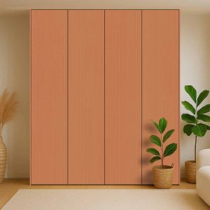 Kastdeuren op maat Riga Terra-Oranje voor IKEA PAX (DecoLegno UB18)
