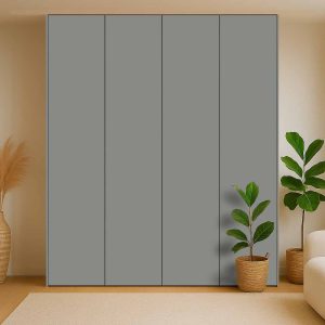 Kastdeuren op maat Ovatta Grijs voor IKEA PAX (DecoLegno UB21)