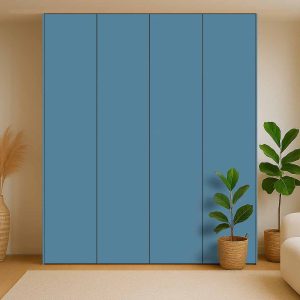 Kastdeuren op maat Ovatta Blauw voor IKEA PAX (DecoLegno UB35)