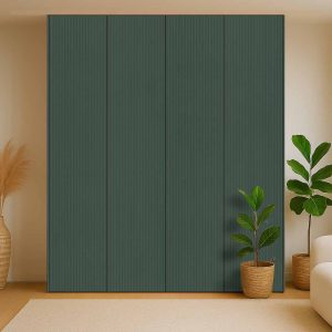 Kastdeuren op maat Riga Groen voor IKEA PAX (DecoLegno UB65)