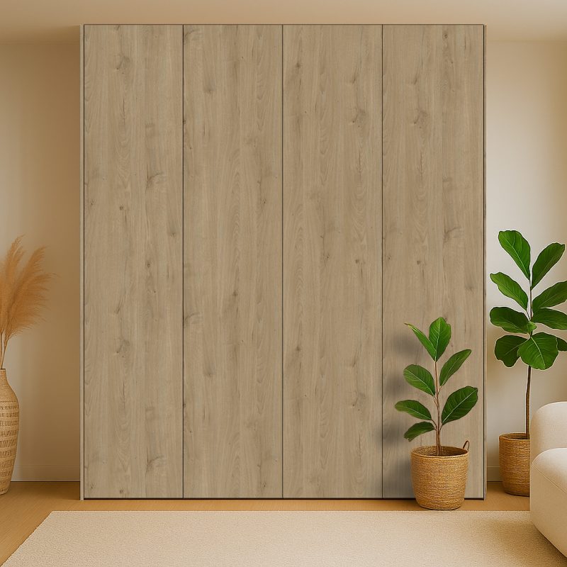 Kastdeuren Op Maat Voor Ikea Pax In Balvenie Oak Zand (Pfleiderer R20455)