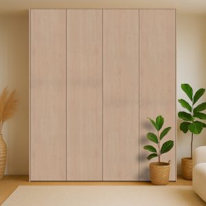 Kastdeuren op maat voor IKEA PAX in Bergahorn (Pfleiderer R27024)