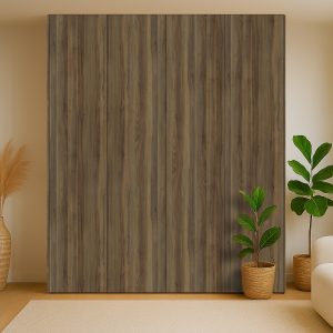 Kastdeuren op maat voor IKEA PAX in Altamira Walnut donker (Pfleiderer R30013)