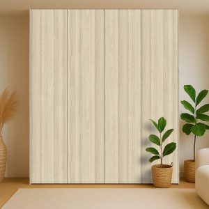 Kastdeuren op maat voor IKEA PAX in Acacia (Pfleiderer R38002)