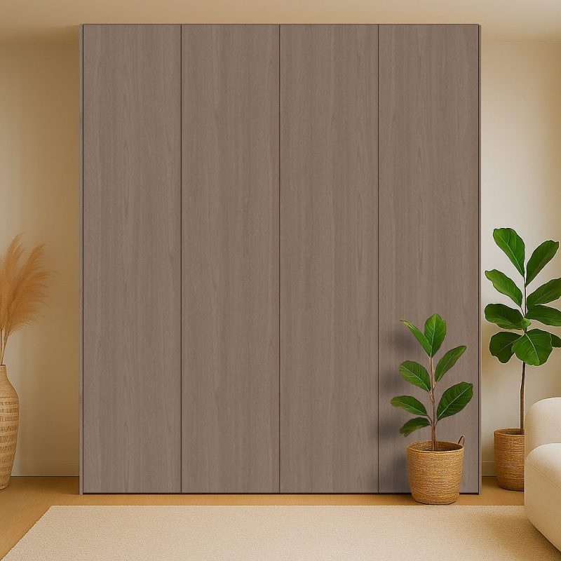 Pfleiderer-R50095-Laos-Teak-Pax-Kastdeuren-Op-Maat Kastdeuren Op Maat Laos Teak (Pfleiderer R50095)