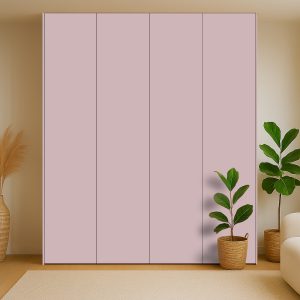 Kastdeuren op maat voor IKEA PAX in Rose (Pfleiderer U17501)